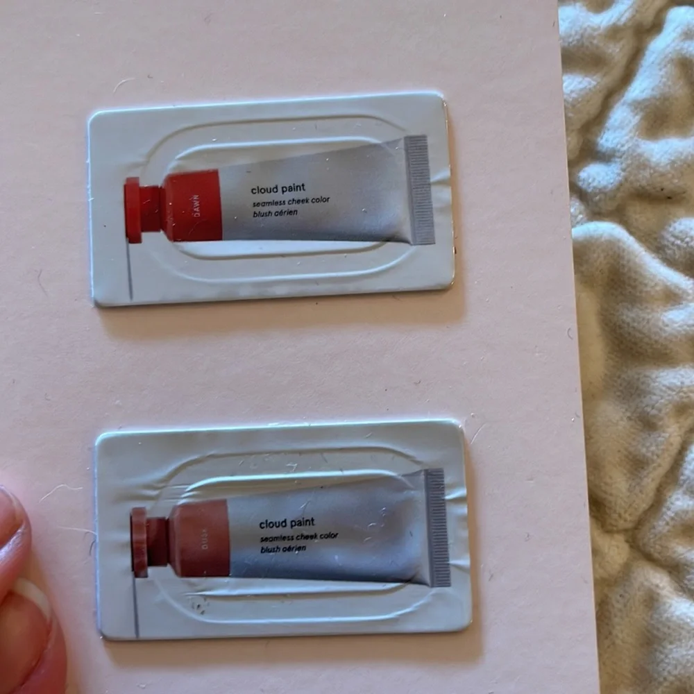 NWT Glossier CLOUD Paint Duo